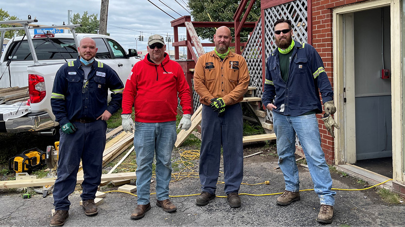 Team Nucor at Inaugural Day of Caring, 2020