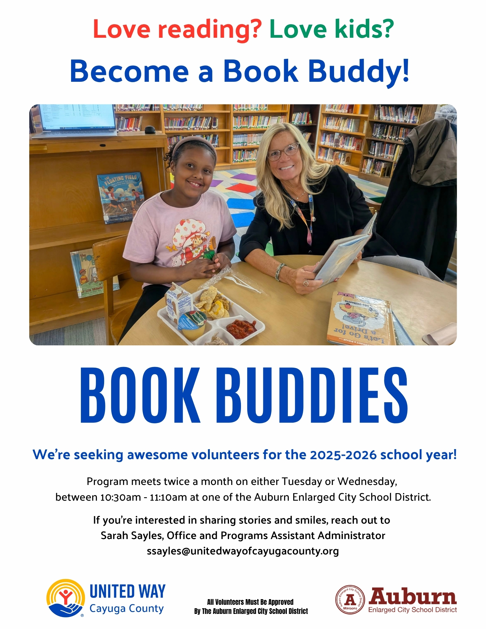 Book Buddies Flyer